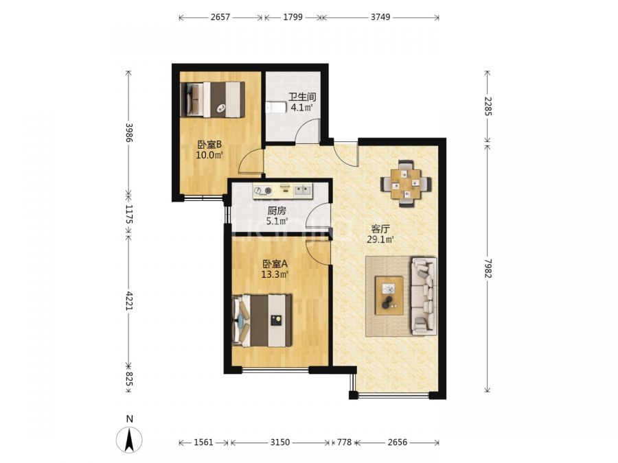 建面83.02